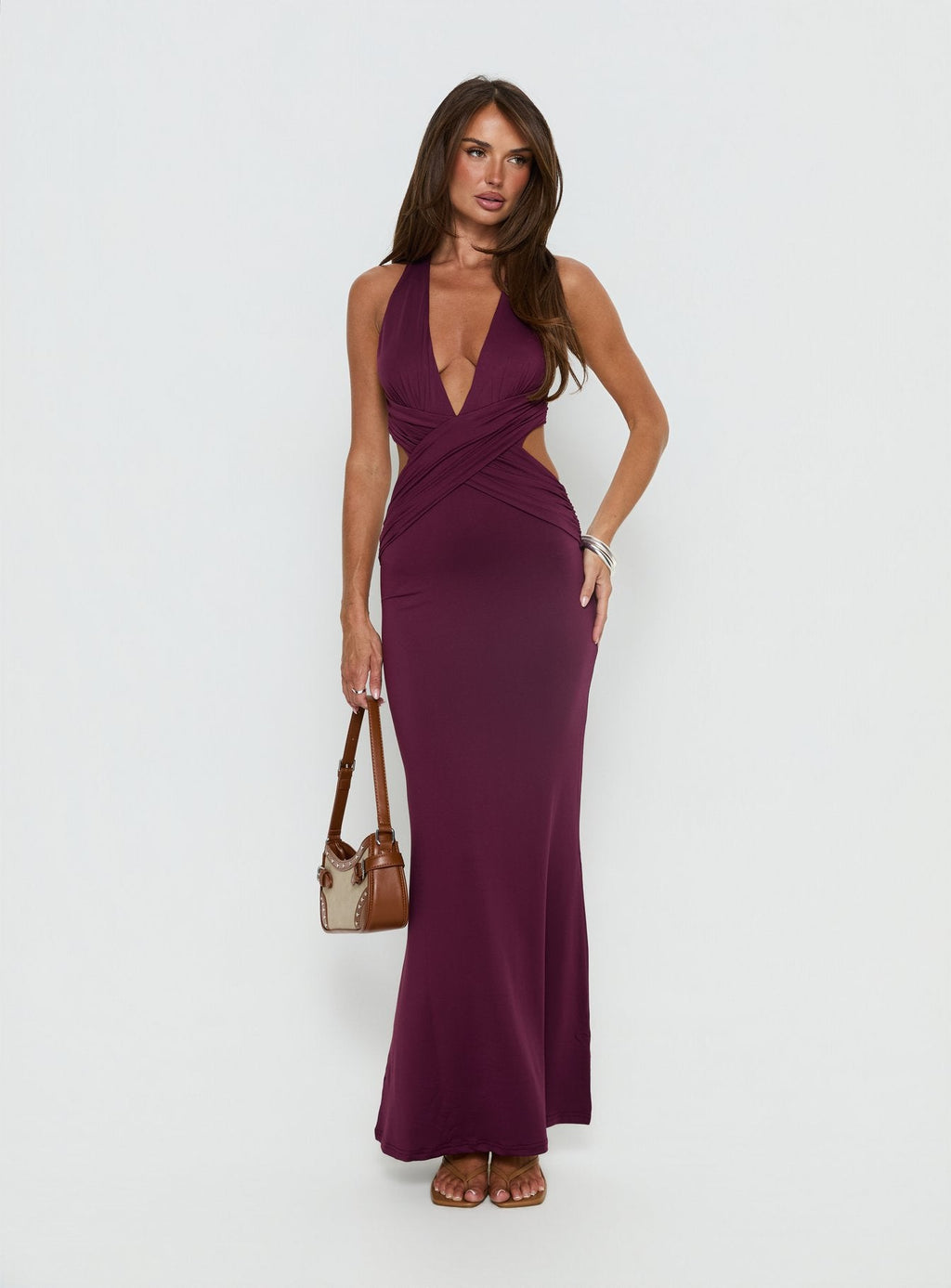 Bambia Maxi Dress Purple