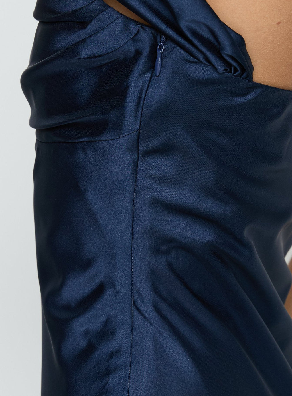 Azura Off The Shoulder Maxi Dress Navy