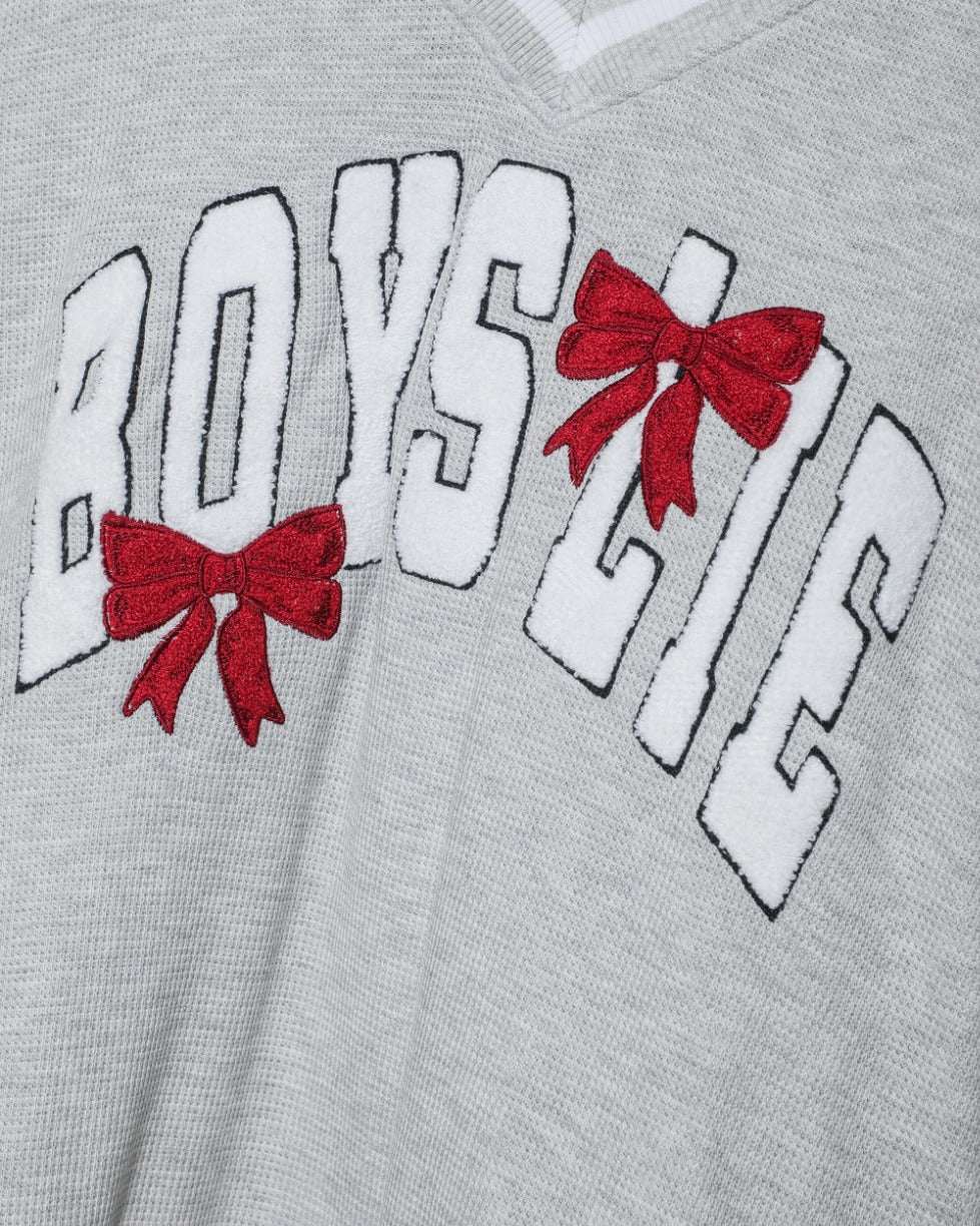 Boys Lie Wrap Me In a Bow Hayley Sweater