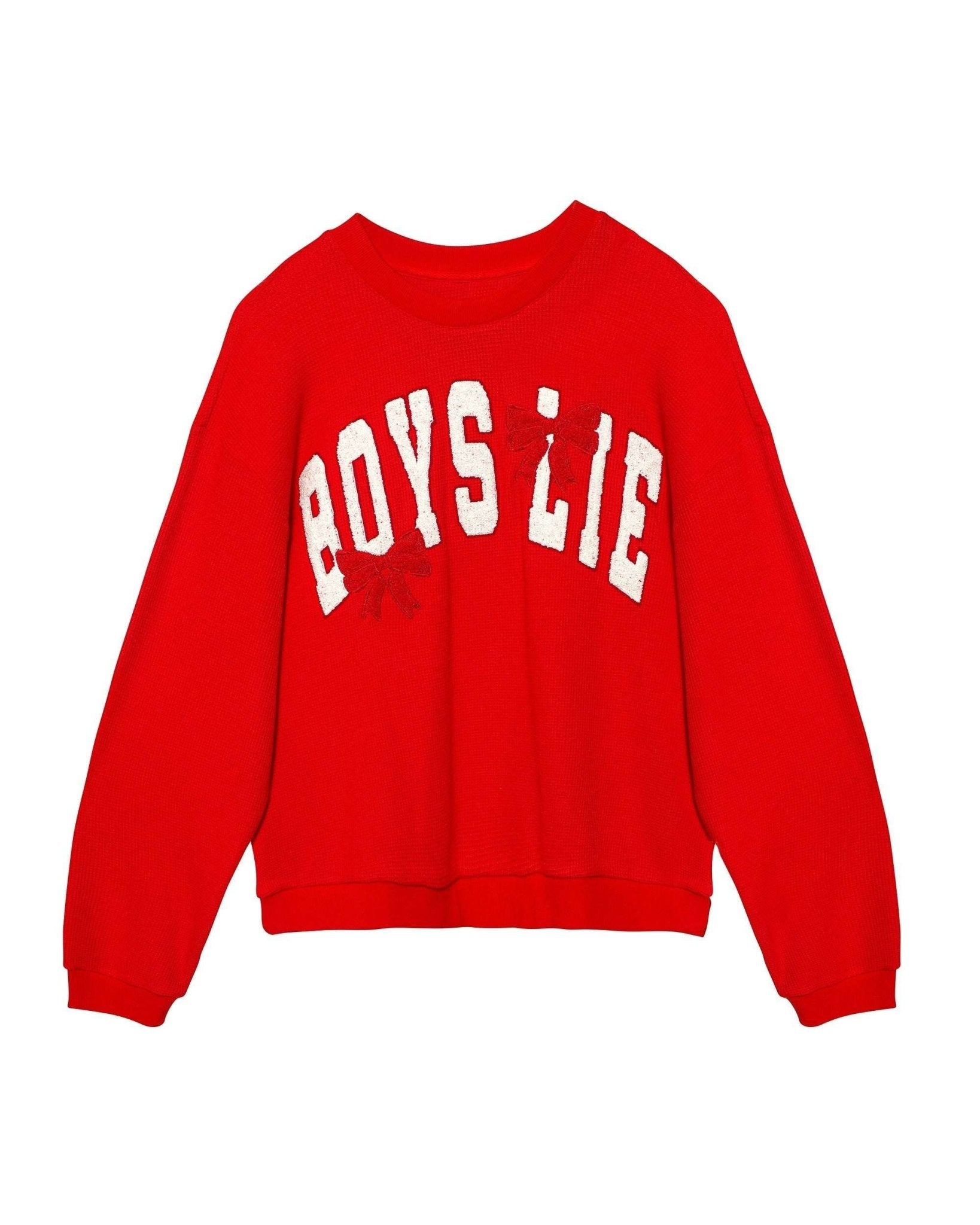 Boys Lie Wrap Me In a Bow Kara Sweater