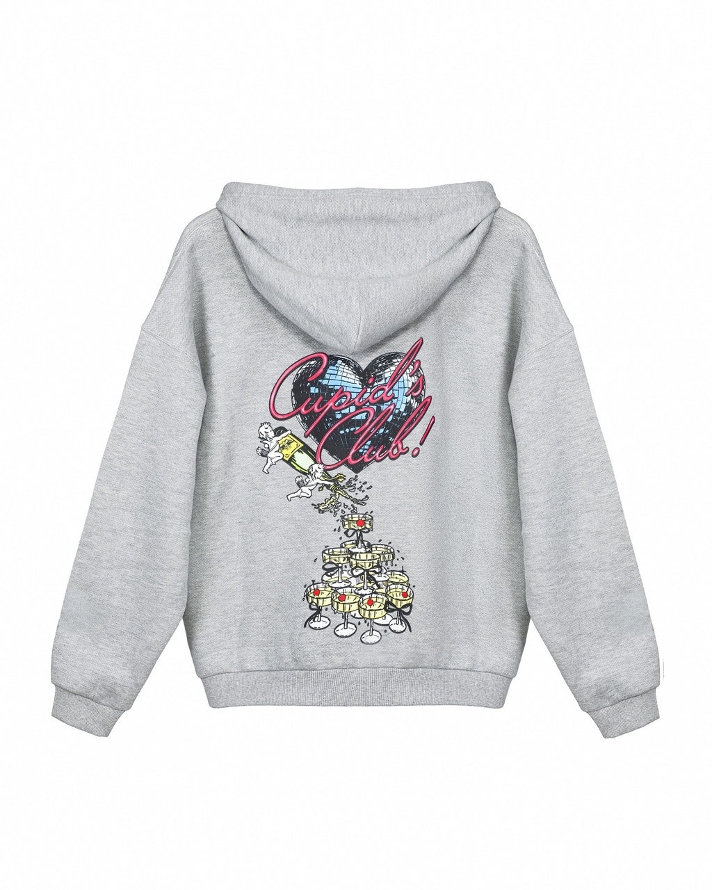Boys Lie Cupids Club Harley Zip Up Sweater