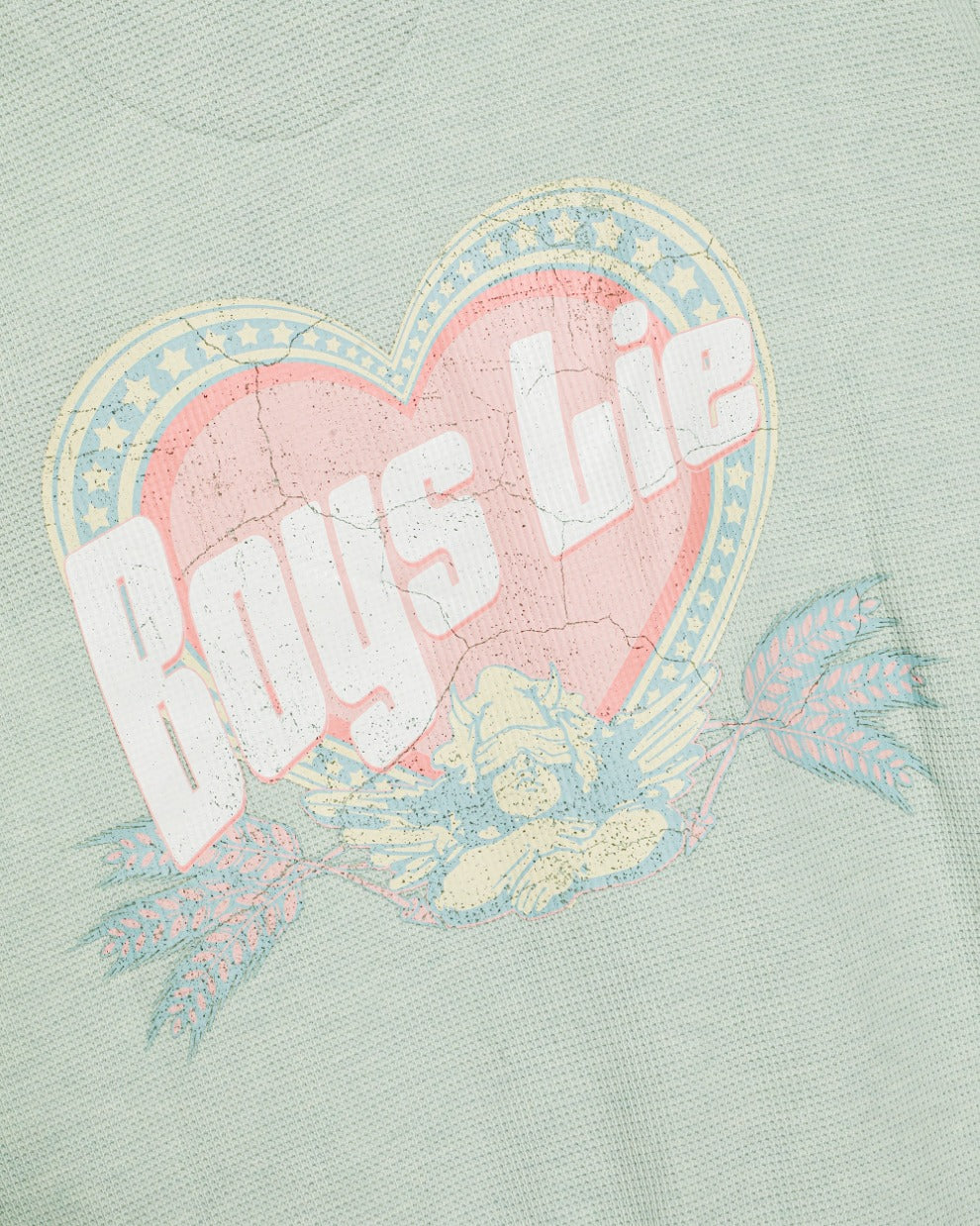 Boys Lie Breakfast Beers Pastel Kara Crewneck Sweater